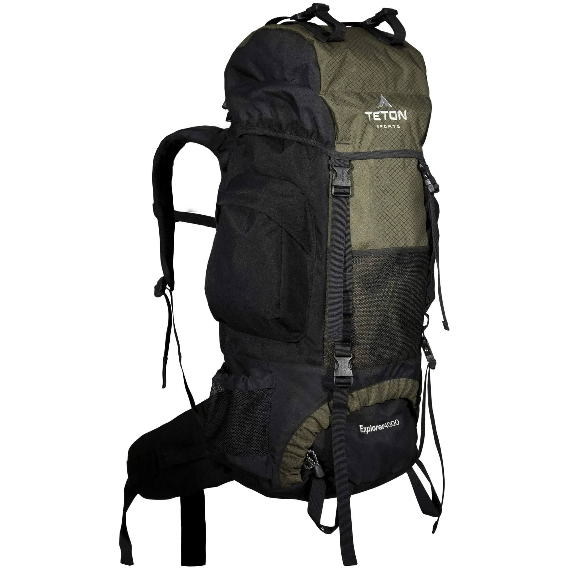 Internal Frame Backpack 65L Capacity Green
