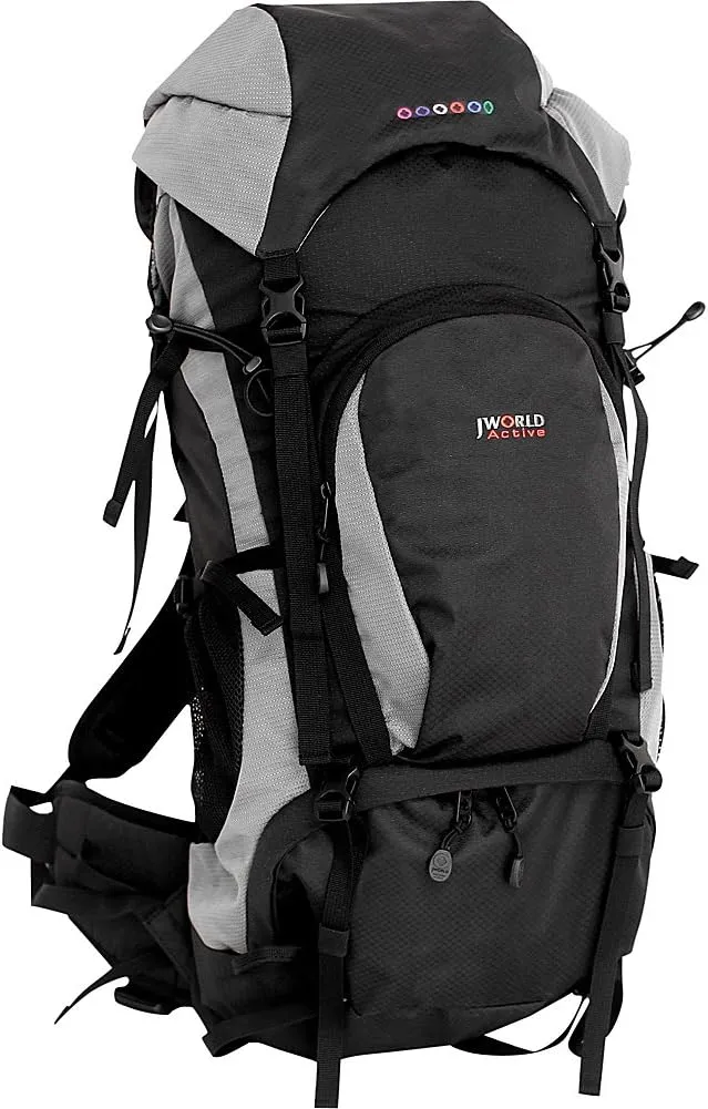 J World New York Multi Purpose Outdoor Sports Bag, Black, ONE Size
