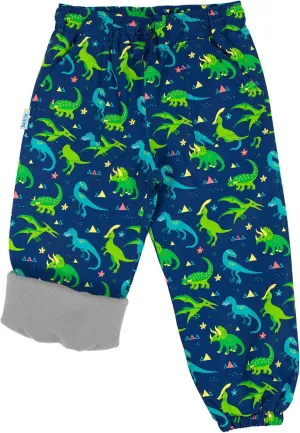 JAN & JUL Kids Toddlers Boys Girls Cozy Dry Water-Proof Rain Snow Pants