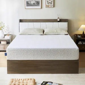 King Size Mattress, 10/12 inch Memory Foam Mattresses Medium Firm Mattresses for Cool Sleep Relieving Pressure Relief CertiPUR-US Certified Mattress for Adult in a Box((12 inch,King)
