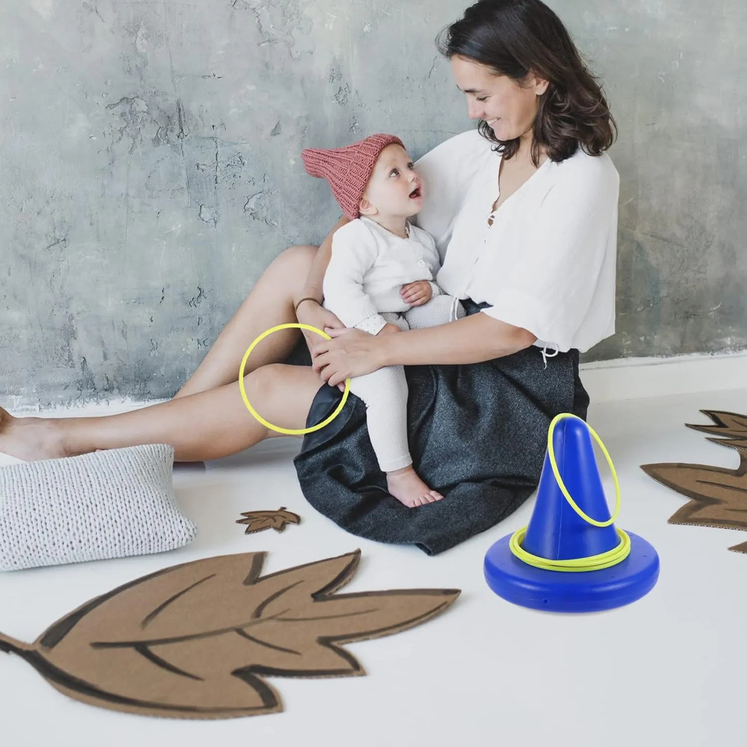 Kisangel 1 Set Creative Single Leg Stool Training Tool for Portable Balance Enhancing Educational Plaything for Indoor and Outdoor Use for Home and Nursery Activities