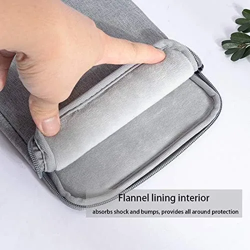 Kobo Libra Colour Sleeve 7" e-Reader Protective Pouch Cover Compatible for 7 inch Kindle Oasis/Kobo Libra Colour(2024)/Kobo Libra 2|Nylon Travel Carry Bag Cover Also for 7 inch Kobo Libra H2O