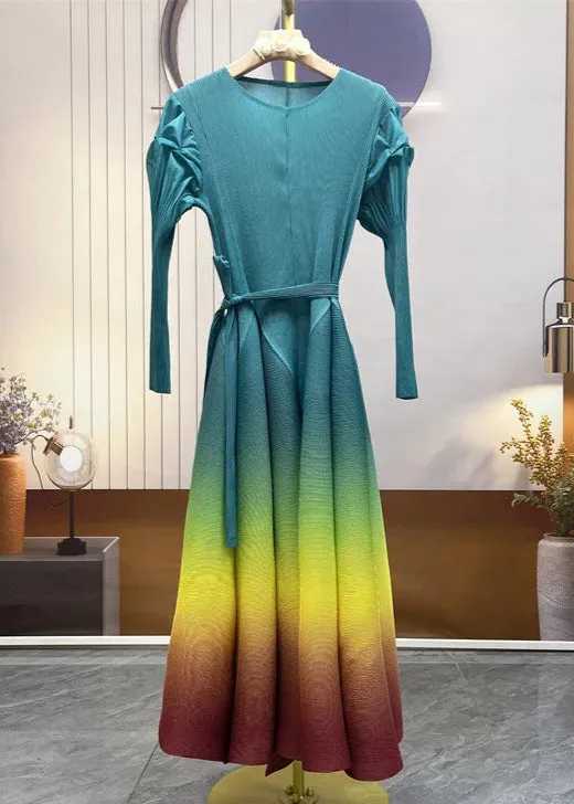 Lantern Maxi Pleated