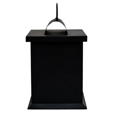 Large LED fireplace Lantern With Motion
