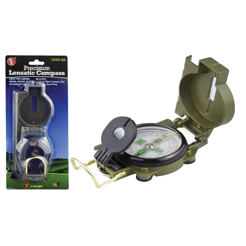 Lensatic Compass with Map Scale