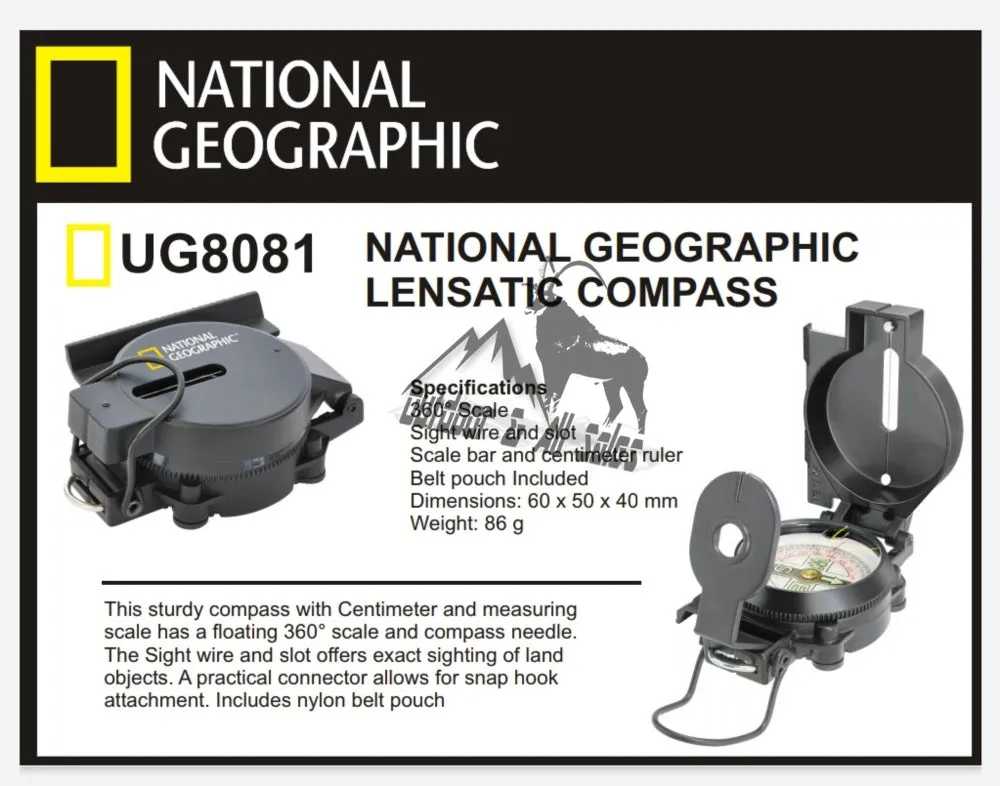 Lensatic Compass