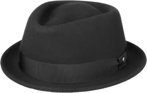 Lierys Classic Pork Pie Wool Felt Hat Women/Men | Made in Italy