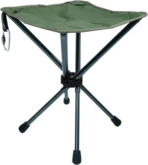Lightweight Camping Stool 7075 Aluminum Small Folding Camping portable Chair with Carry Bag Retractable Backpacking Stool for Travel Camping Hiking Fishing Garden Work Picnic BBQ Outdoor（green）