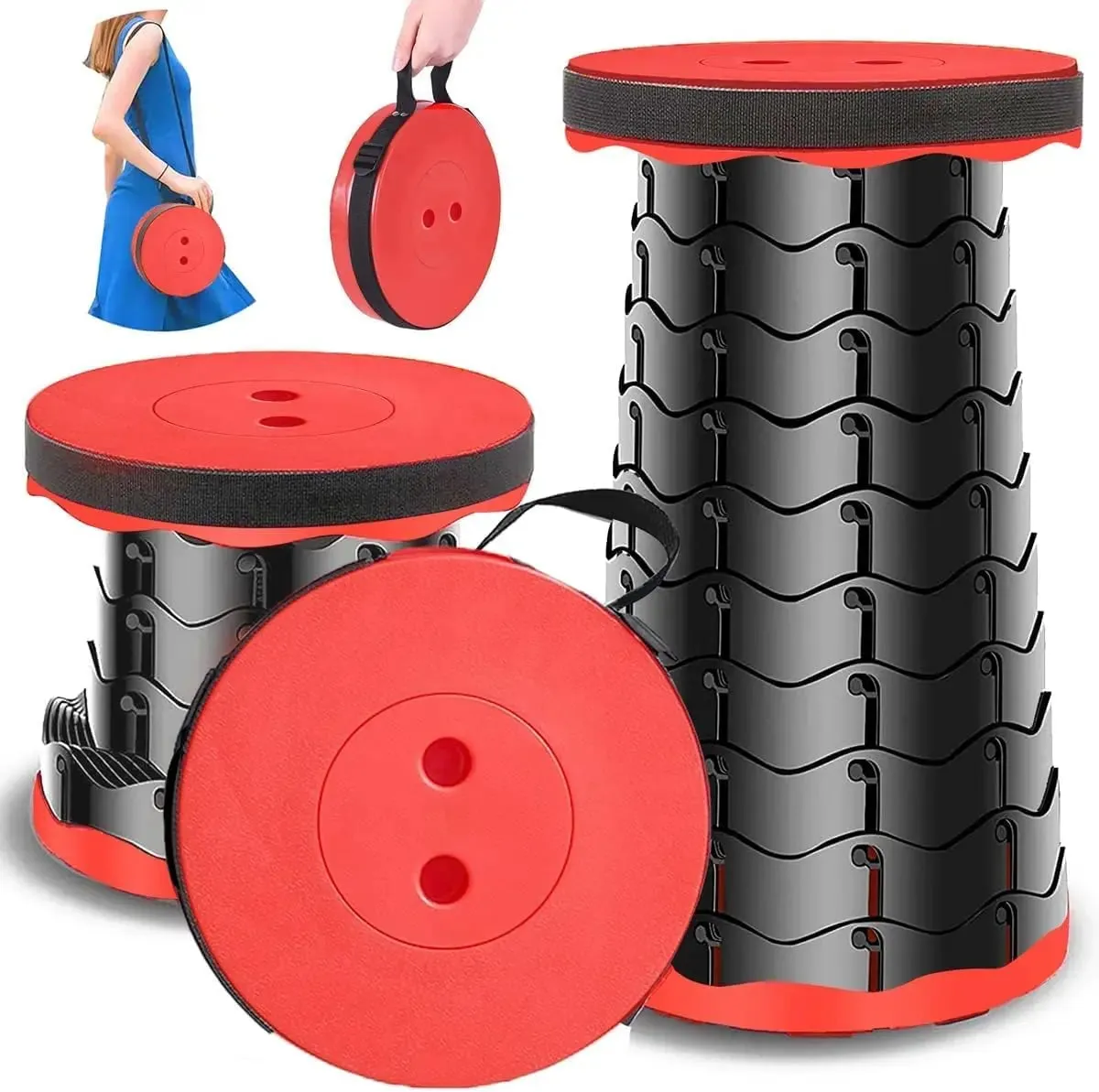 Limited-stock deal Stool Telescopic Discounted delivery Foldable