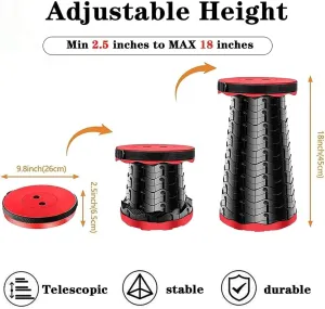 Limited-stock deal Stool Telescopic Discounted delivery Foldable