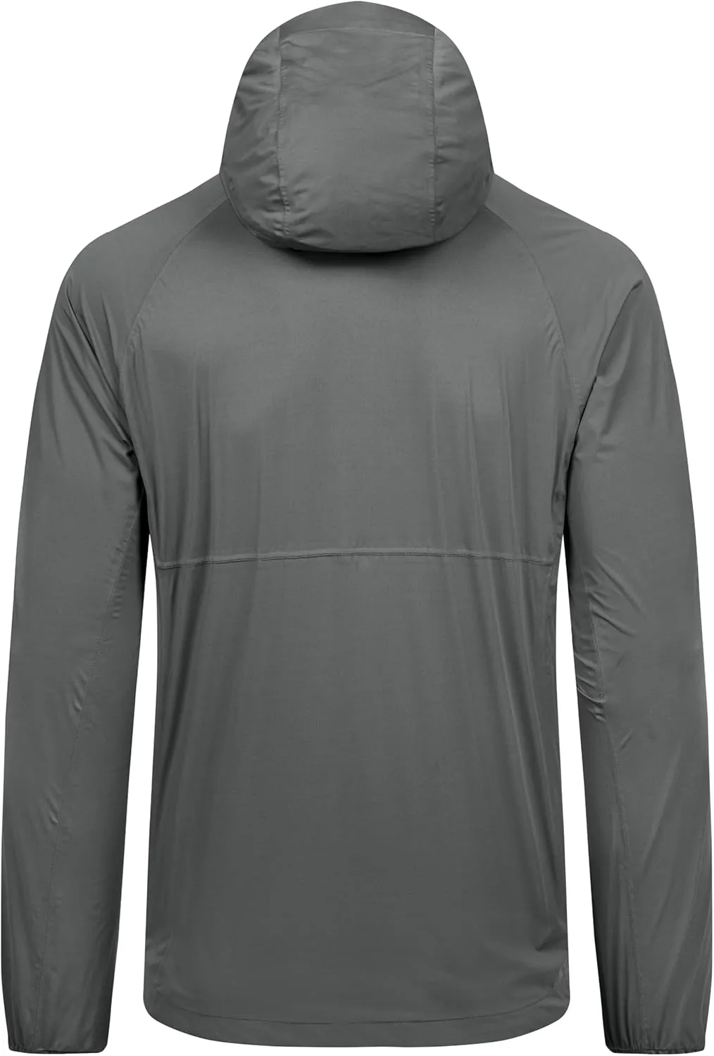 Little Donkey Andy Mens Ultra Light Rain Jacket, Stretch Waterproof Raincoat with Hood for Hiking, Running