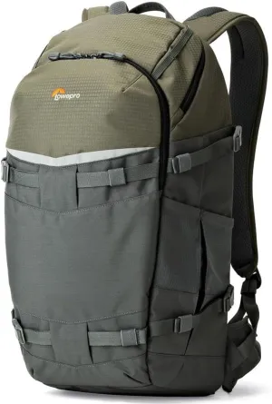 Lowepro LP37016-PWW Flipside Trek BP 450 AW Backpack for Camera, Grey/Dark Green