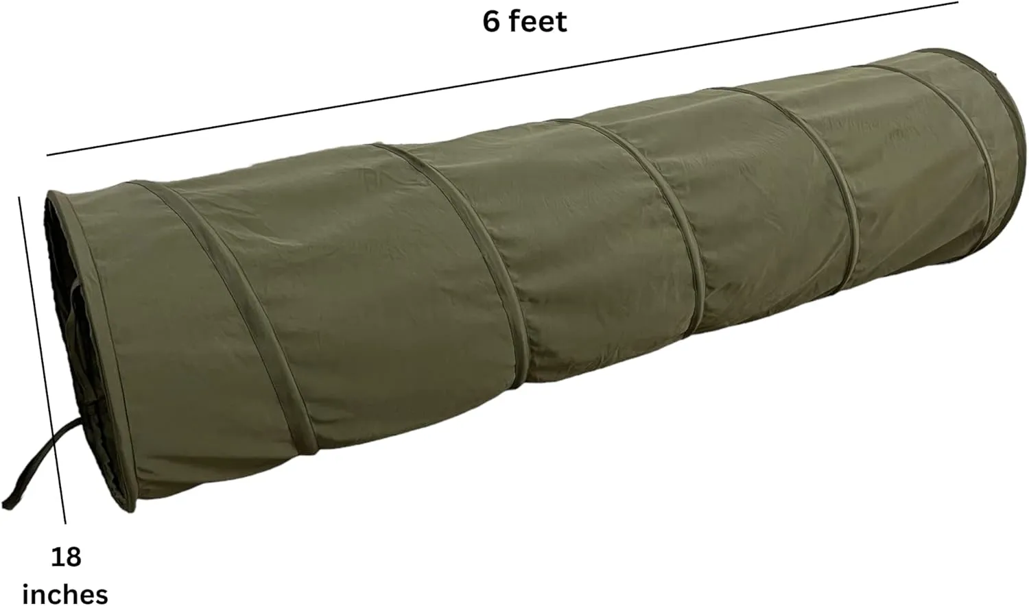 Lyla & Sage Play Co - Kids Play Tunnel - 6ft Pop Up Crawl Tunnel for Toddlers Babies - Collapsible Tunnel Toy Gift for Boy and Girl - Play Tunnel Tent Indoor & Outdoor (Forest/Green)