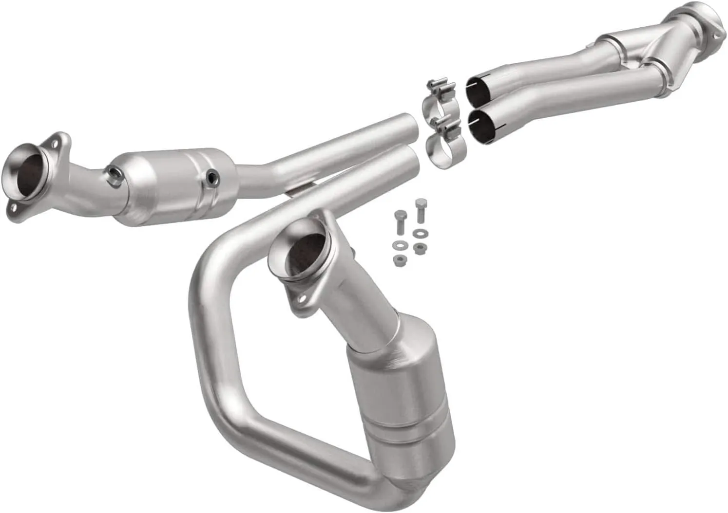 MagnaFlow Catalytic Converter 52436: OEM Grade, Direct-Fit, For 2015-2019 Ford Transit-250, For 2015-2019 Ford Transit-350 (EPA Compliant)