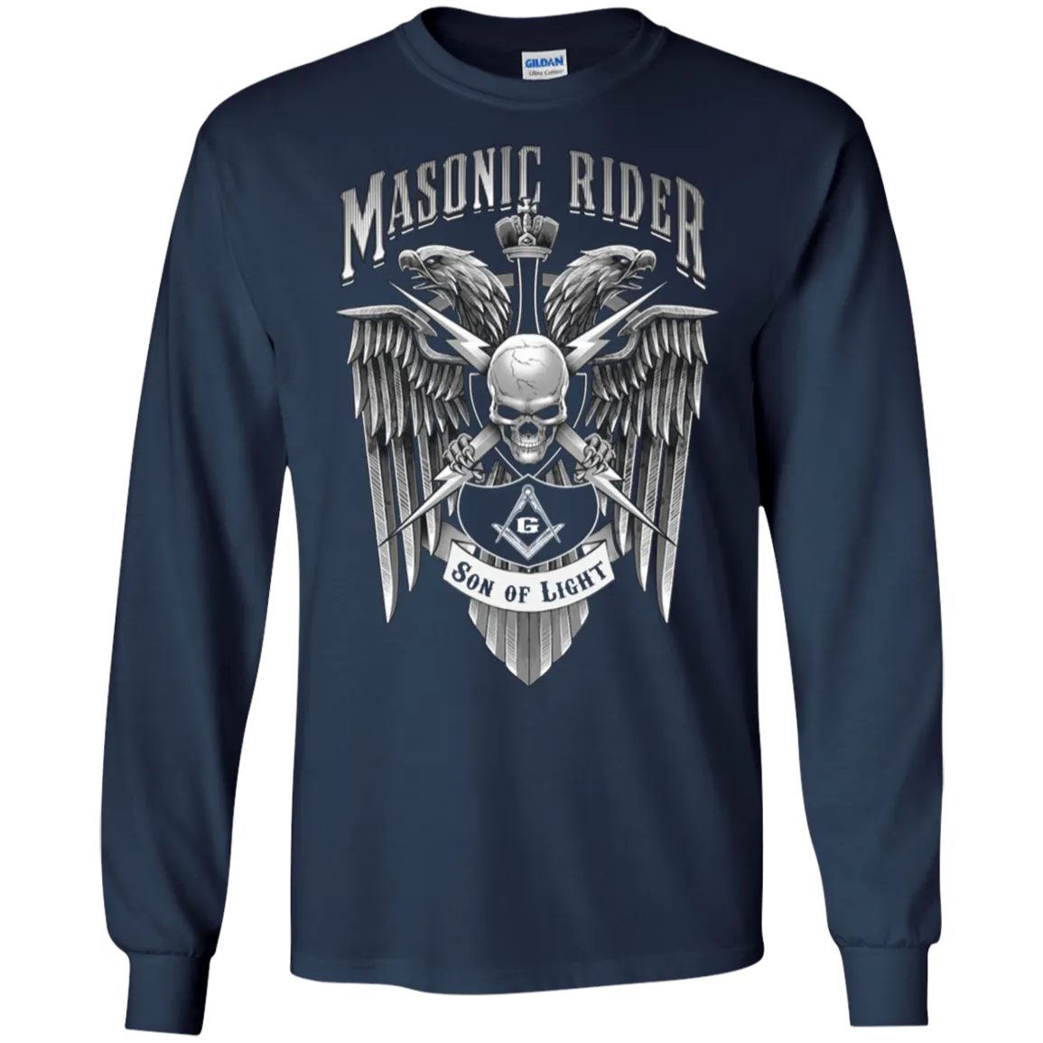 Masonic Rider Son Of Light Scottish Rite Freemason Square & Compass