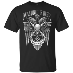 Masonic Rider Son Of Light Scottish Rite Freemason Square & Compass