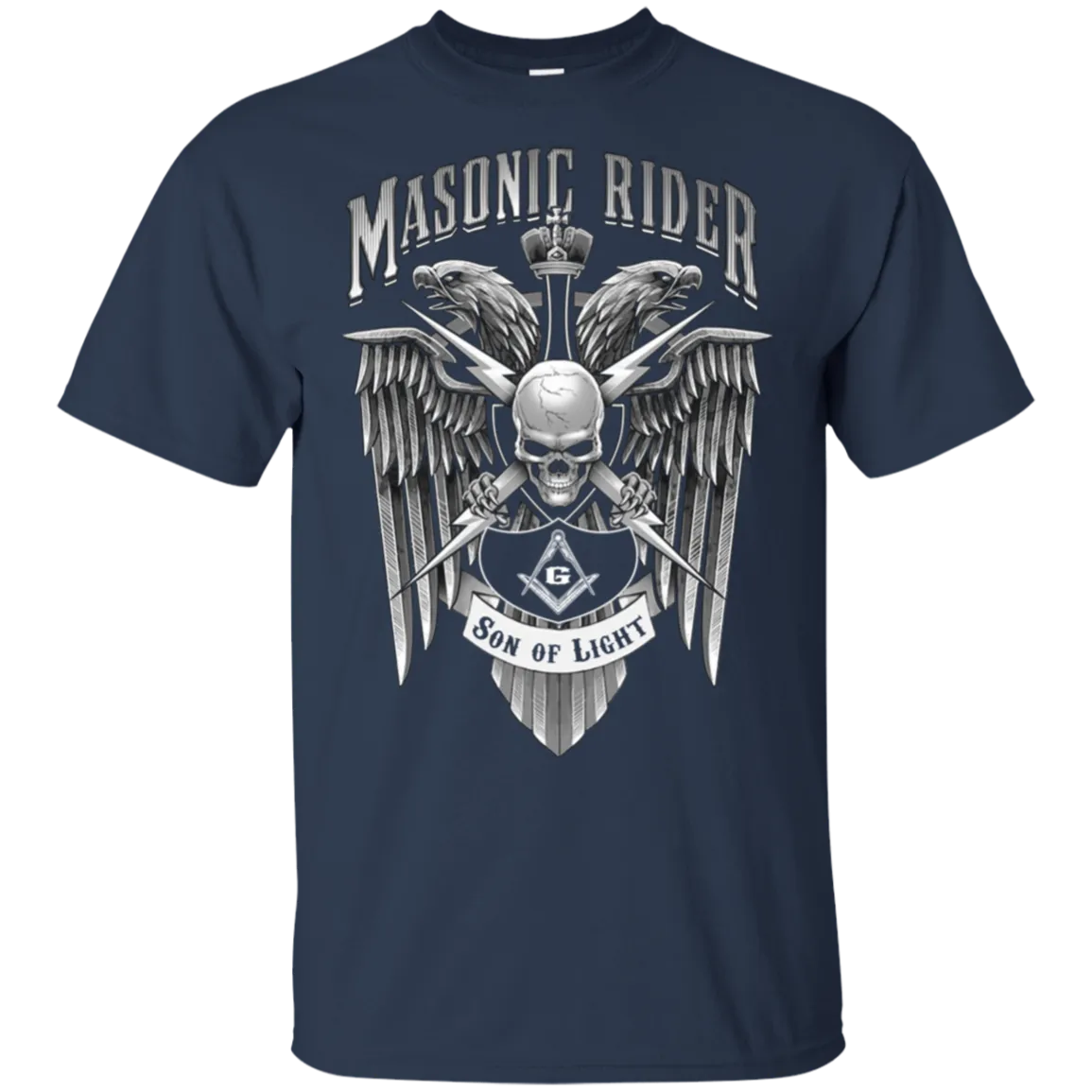 Masonic Rider Son Of Light Scottish Rite Freemason Square & Compass