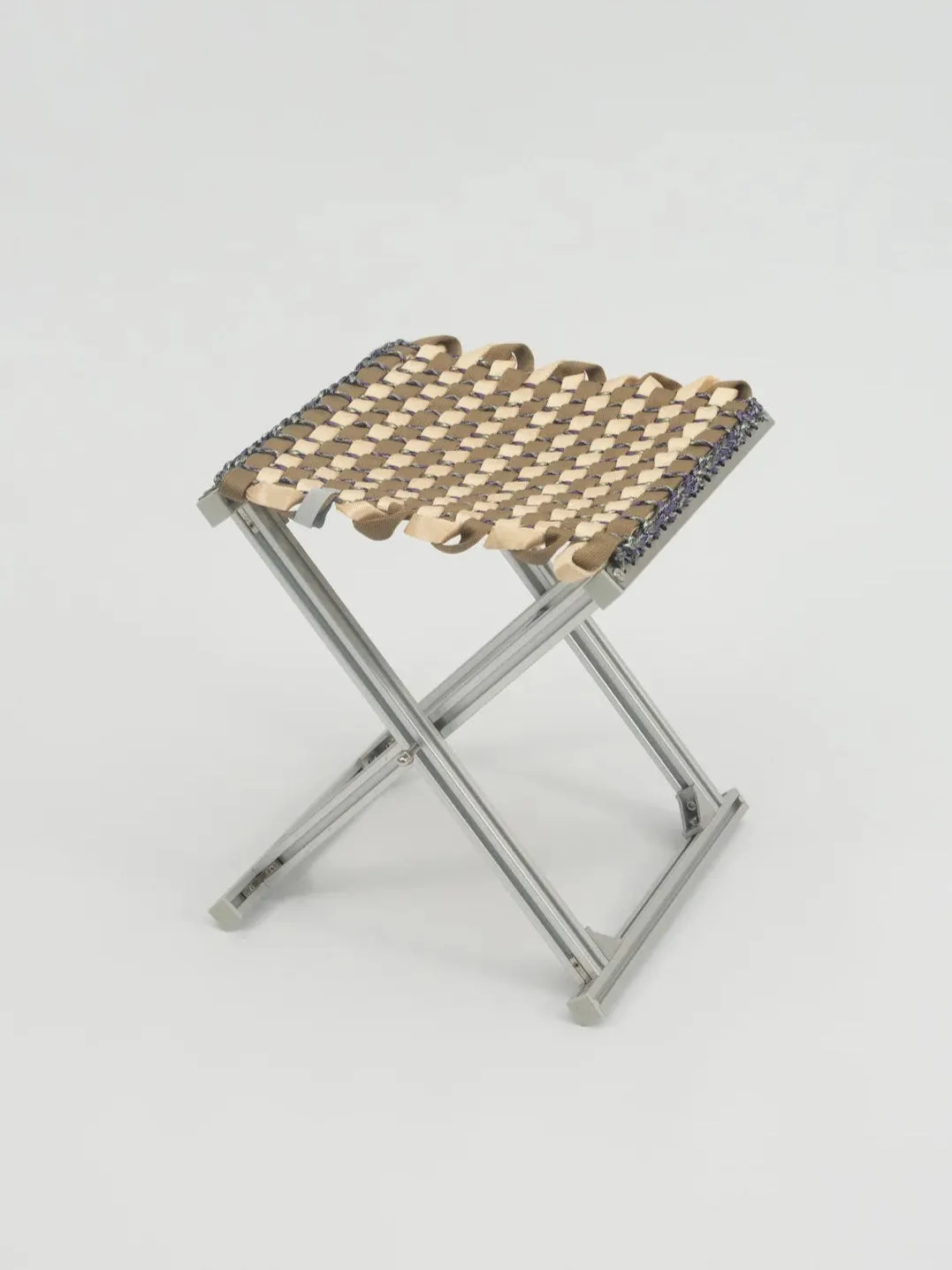 Mazha Stool - Cream/Tan