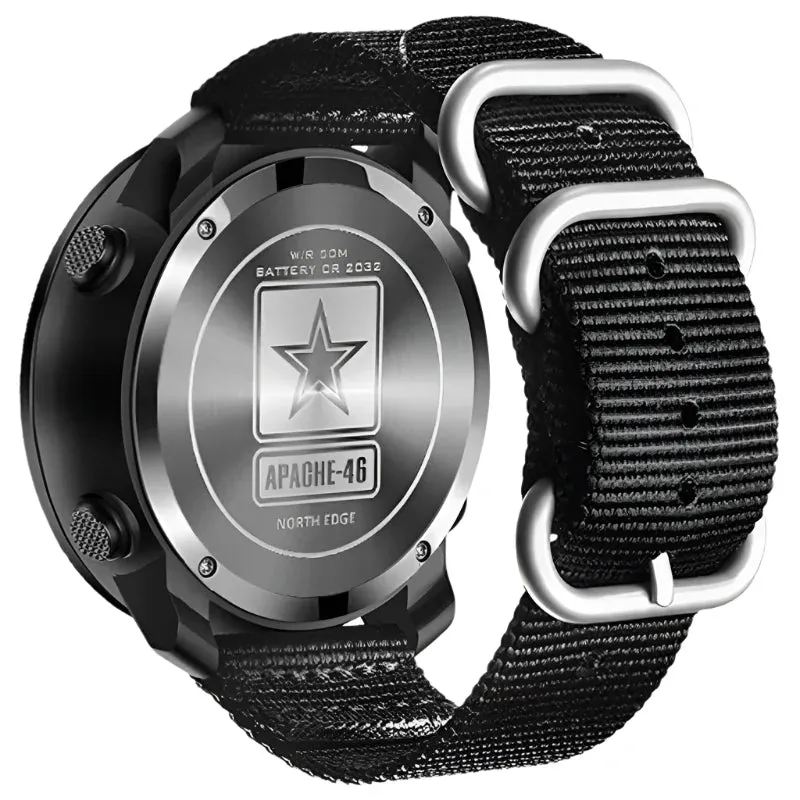 Men Digital Watch Altimeter Barometer Compass WR50M