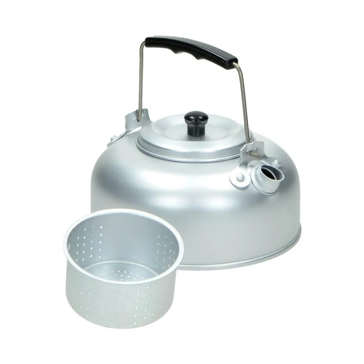 MIL-TEC camping stove set outdoor cookware kit alcohol burner aluminum pot pan