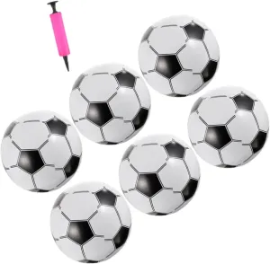 Milisten 1 Set Inflatable Beach Ball Fun Sports with Balls Air Pump Safe Material for Pool Ocean and Summer Parties for Outdoor Play