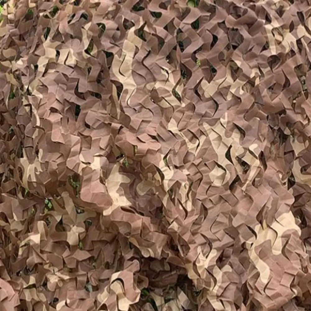 Military Camouflage Netting Sunshade Mesh Net 10ft×10ft, 20ft×20ft, Beach Camping Sunscreen Net, Large Sunshade Canopy Free Cutting Camo Net Cover(4x9m/13x30ft)