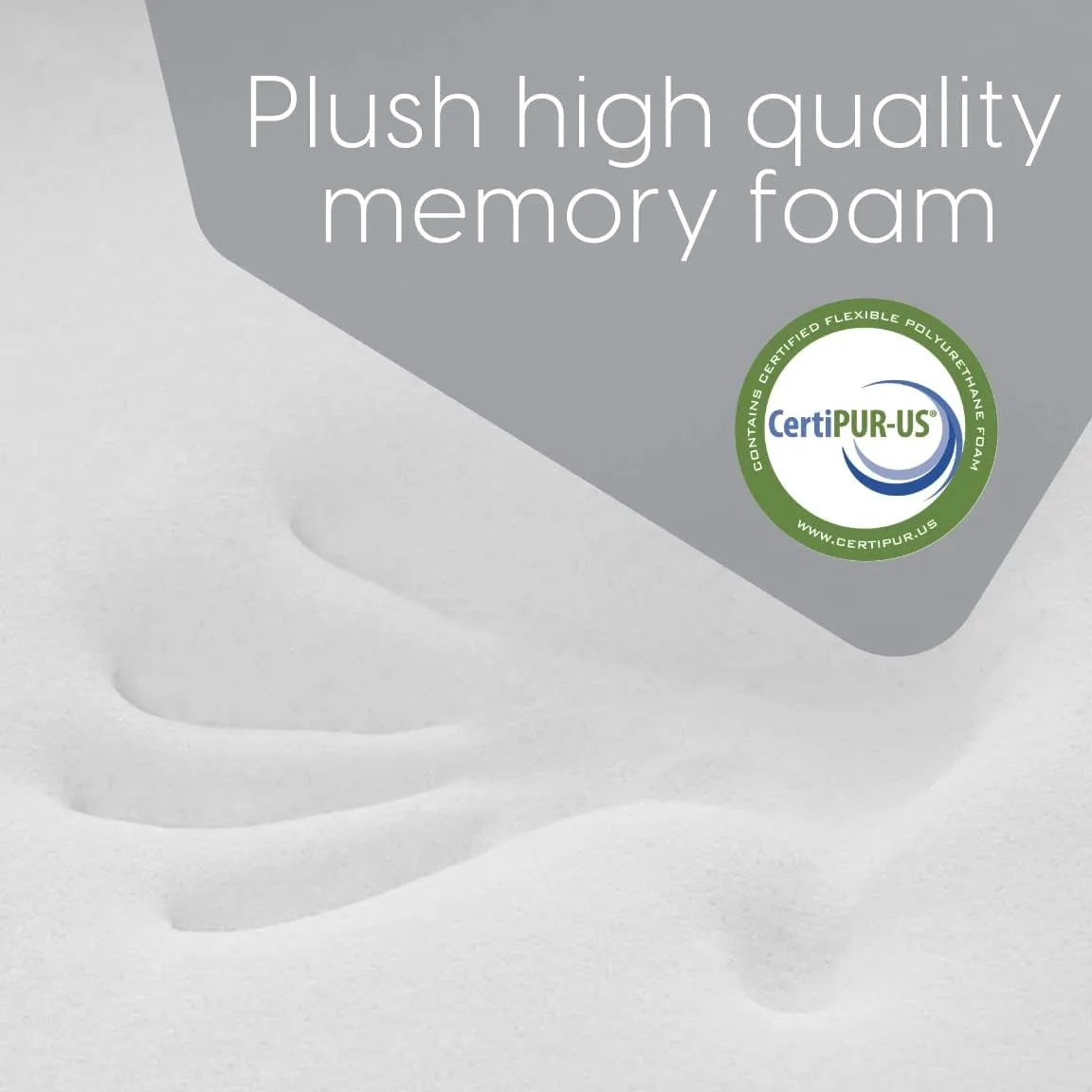 Milliard Trifold Mattress, Cot Size, 6 inch, Portable Foldable Mattress with Memory Foam & Washable Cover, Tri-Folding Floor Bed, Camping, Fold Up Guest Bed, RV Travel, Sleepovers, 75" x 31"