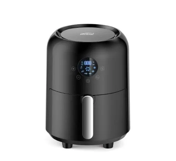 Mistral 2.6L Compact Digital Air Fryer/Adjustable Temperature Control