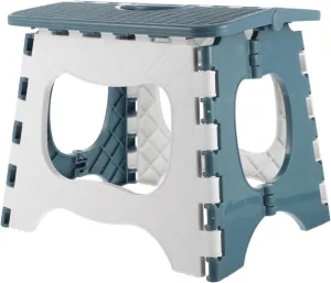 Mobestech Portable Folding Stool for Adults Lightweight Plastic Fishing Chair Compact Outdoor Step Stool for Camping Gardening and Home Use Nordic