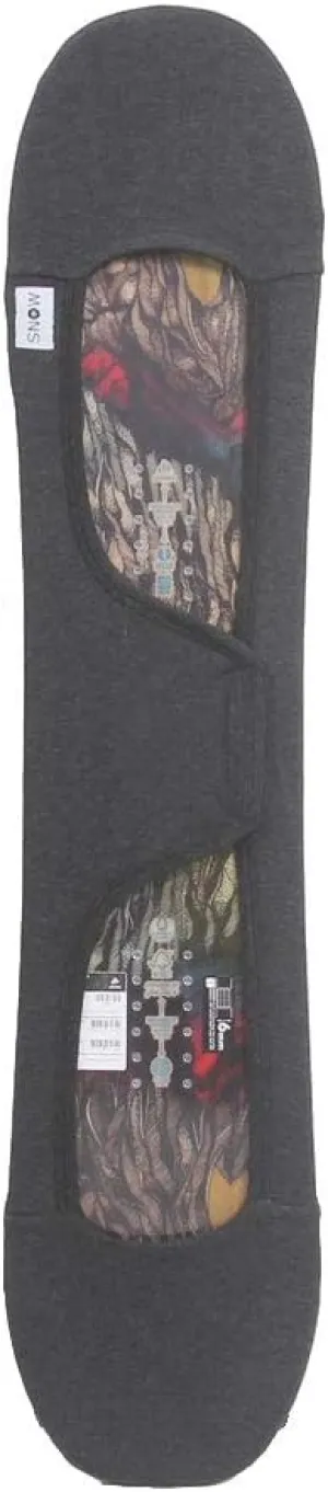 MONS Kid Snowboard Protection Soft Cover Sleeve With Binding On