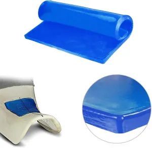 Motorcycle Seat Gel Pad Seat Cushion Shock Absorption Mats Reduce Fatigue Comfortable Soft Cushion Cool DIY Seat Pad Motorcycle Seat Foam Car Office Chair Seat Cushion Blue 25 x 25 x 2cm