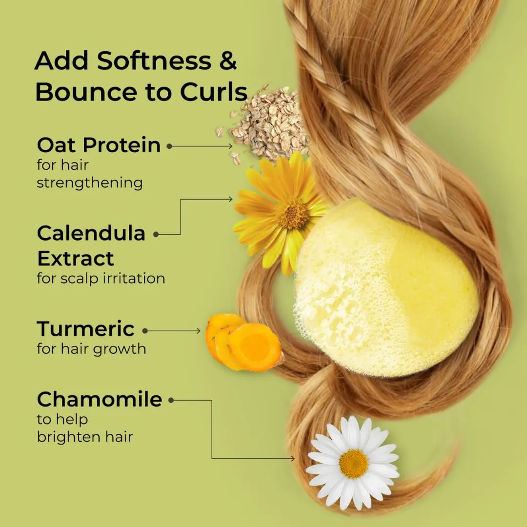 Natural Shampoo and Conditioner Set, Solid Shampoo and Conditioner Bars for Thick Curly Hair, Eco Friendly, Sulfate Free, Paraben Free, Made in Canada Products, Pack of 2, Citrus Shine