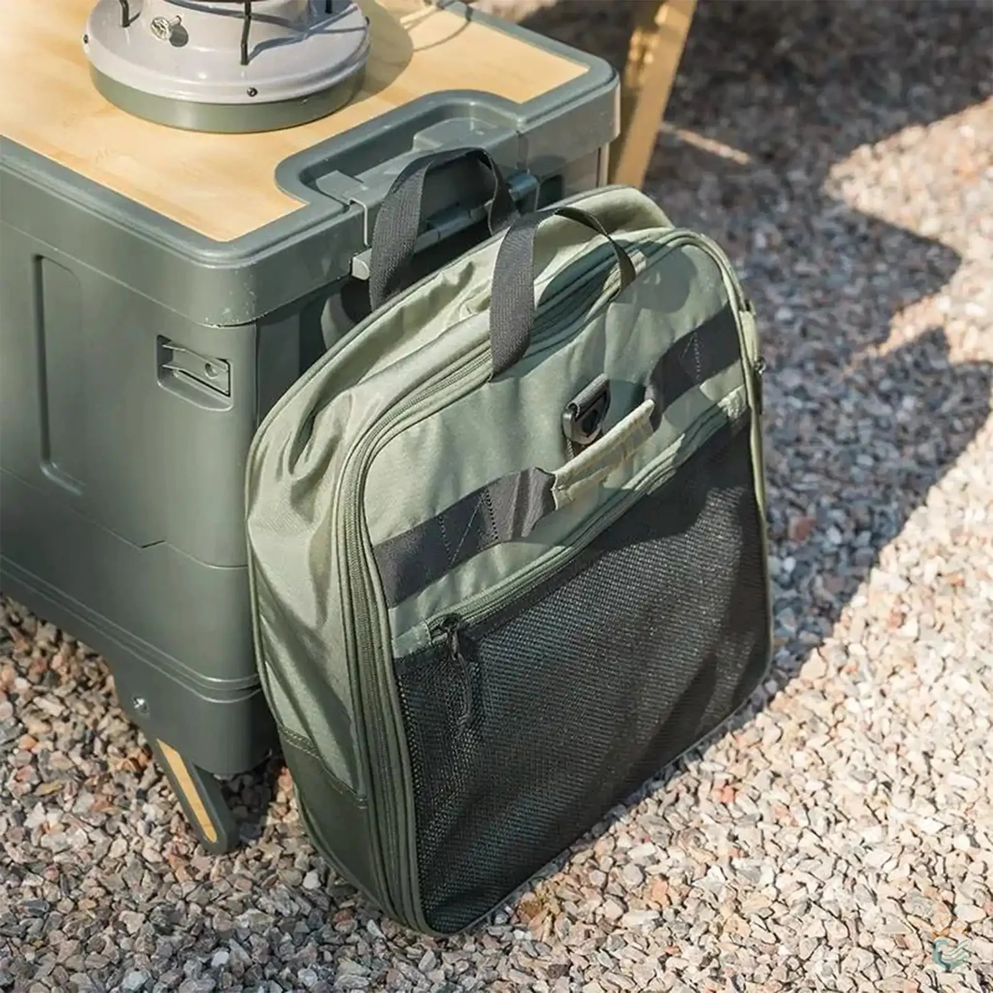 Naturehike Large Capacity Camping Storage Bag with Wheels - Foldable Outdoor Gear Organizer for Extended Trips