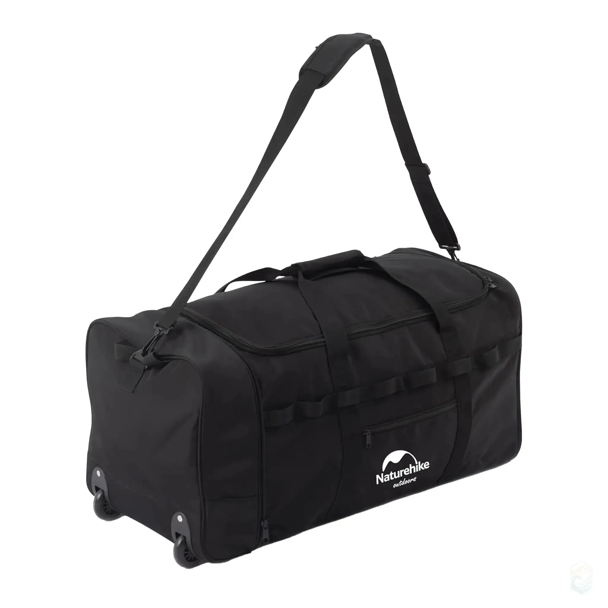 Naturehike Large Capacity Camping Storage Bag with Wheels - Foldable Outdoor Gear Organizer for Extended Trips