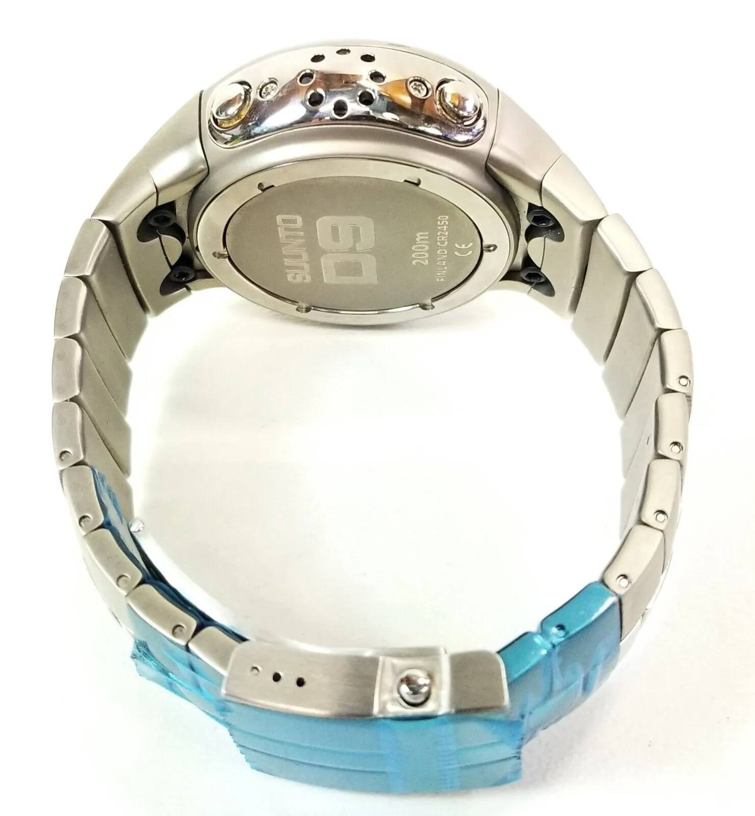 NEW SUUNTO D9 Titanium SCUBA DIVE COMPUTER WRIST WATCH Wireless Hoseless Nitrox