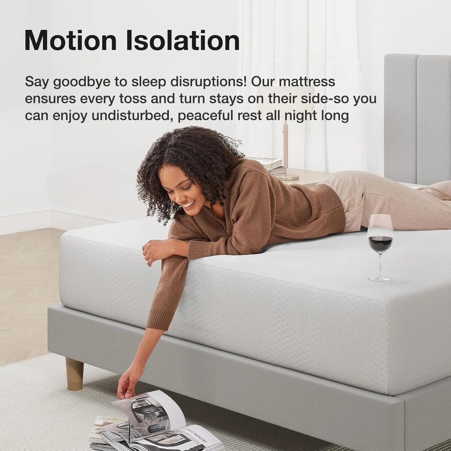 Novilla 12 Inch Queen Mattress in a Box, Gel Memory Foam Queen Size Bed Mattress for Cooling Night Sleep, Comfort Sleep & Pressure Relief, CertiPUR-US Certified