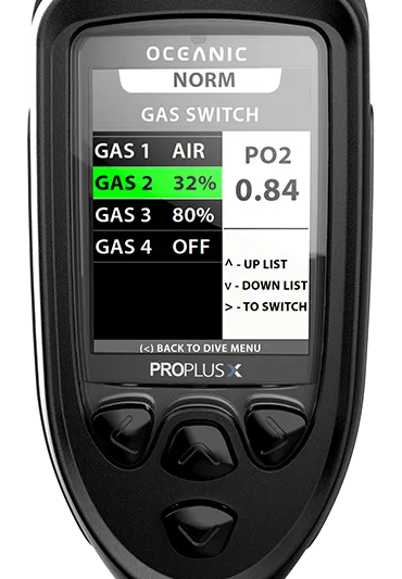Oceanic Pro Plus X dive computer