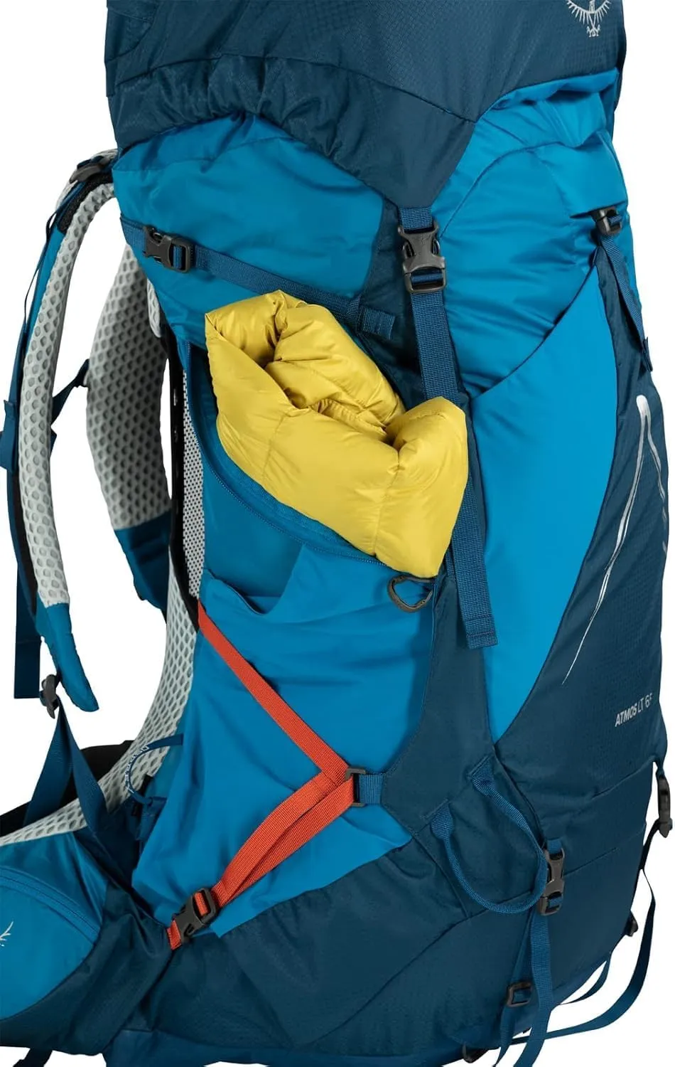 Osprey Atmos AG LT 65L Men's Backpacking Backpack, Scenic Valley/Green Peppercorn, L/XL