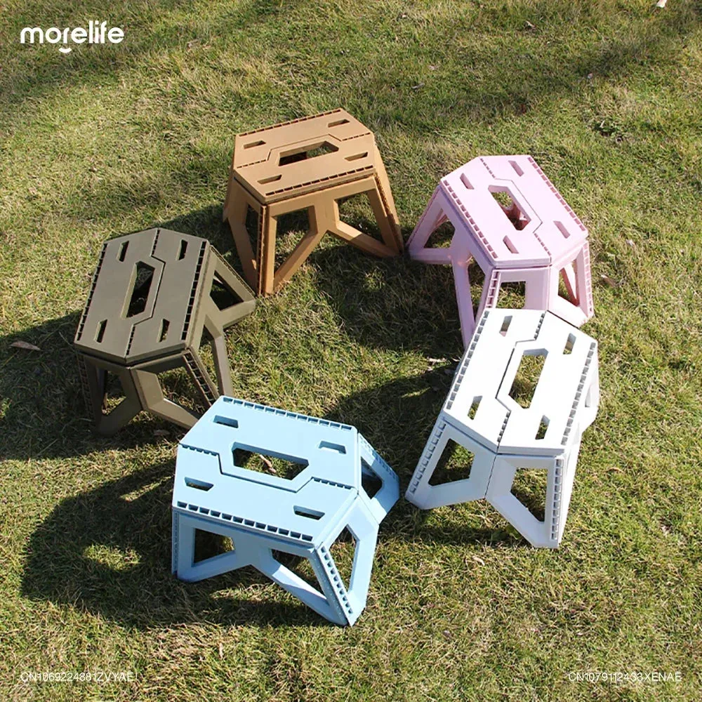Outdoor Camping Folding Stool Portable and Foldable Small Stool Fishing Stool Outdoor Furniture