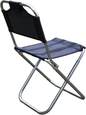 Outdoor Portable Fishing Chair Aluminum Alloy Camping Picnic Stool
