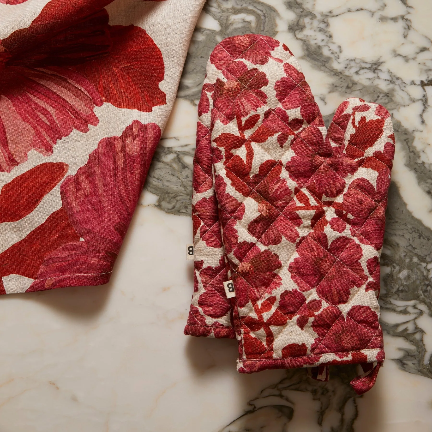Oven Mitt  - Leon cerise