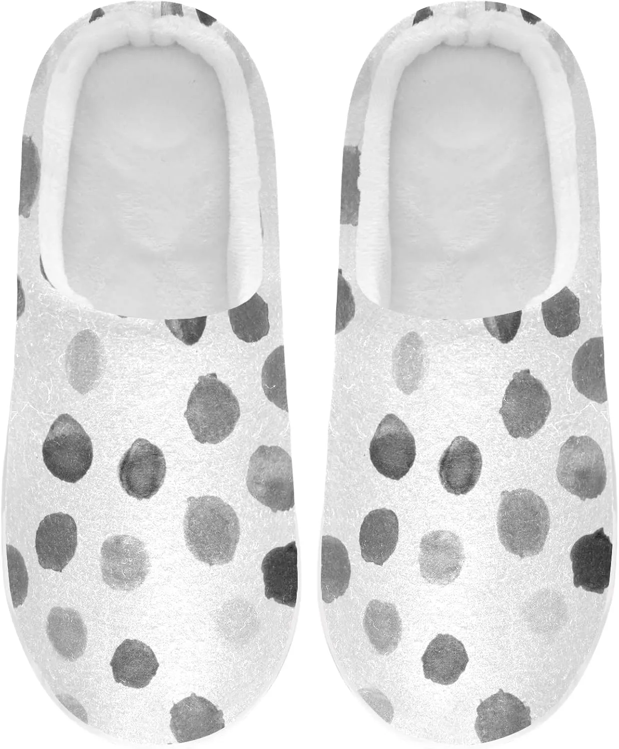 Oyihfvs Unisex Memory Foam Warm Slippers Comfort Soft Casual Shoes for Indoor Outdoor S-XXXL