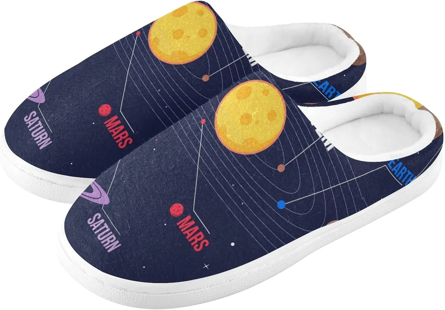 Oyihfvs Unisex Memory Foam Warm Slippers Comfort Soft Casual Shoes for Indoor Outdoor S-XXXL