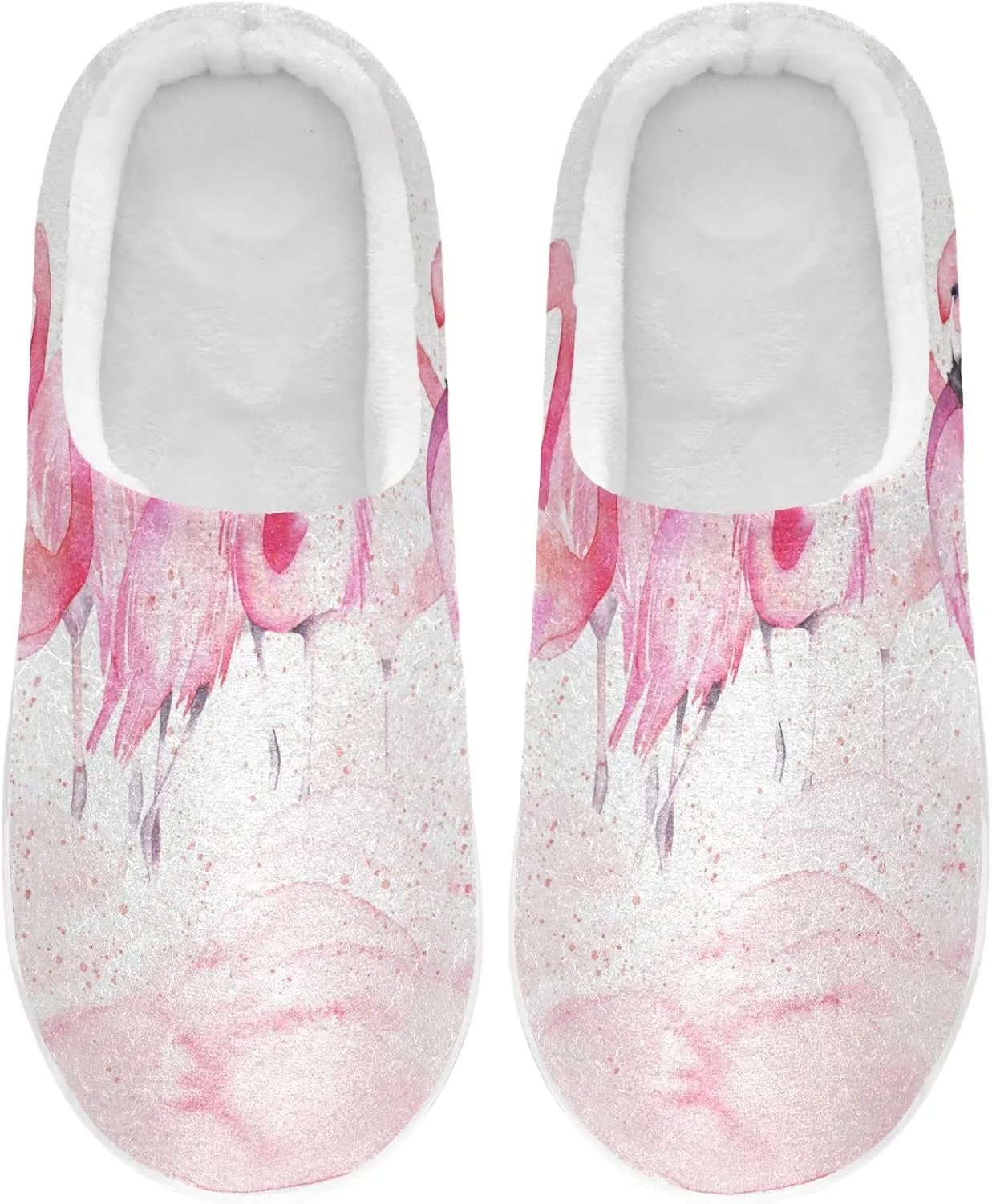 Oyihfvs Unisex Memory Foam Warm Slippers Comfort Soft Casual Shoes for Indoor Outdoor S-XXXL