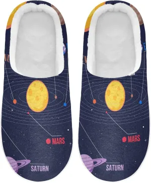 Oyihfvs Unisex Memory Foam Warm Slippers Comfort Soft Casual Shoes for Indoor Outdoor S-XXXL