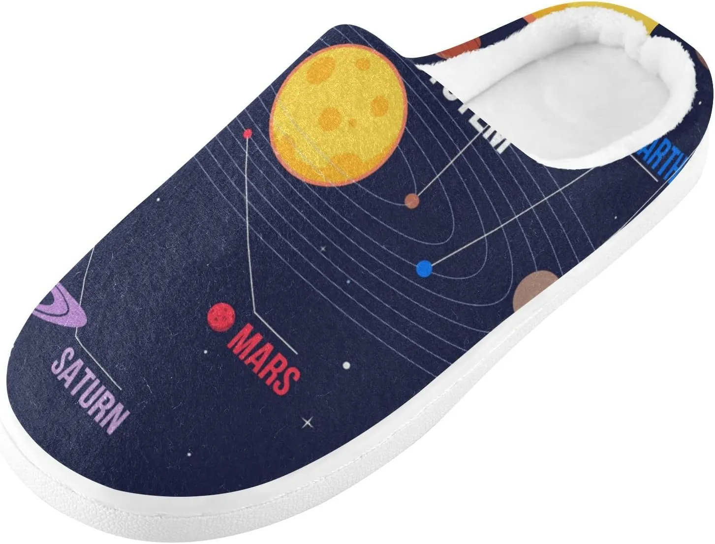 Oyihfvs Unisex Memory Foam Warm Slippers Comfort Soft Casual Shoes for Indoor Outdoor S-XXXL