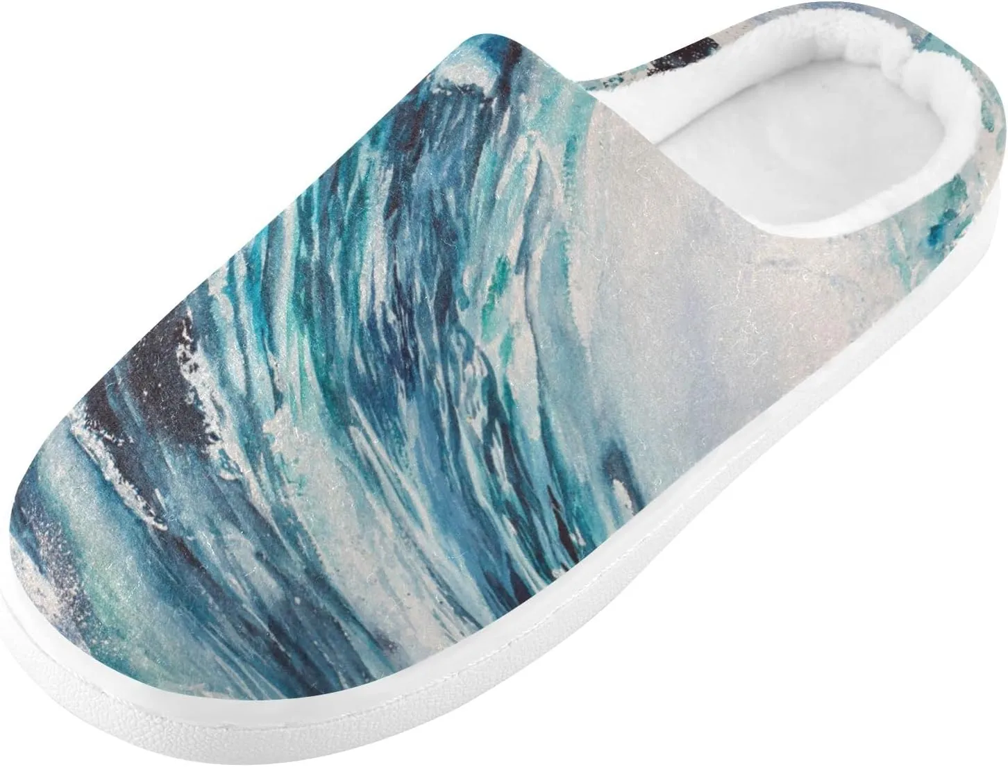Oyihfvs Unisex Memory Foam Warm Slippers Comfort Soft Casual Shoes for Indoor Outdoor S-XXXL