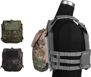 Paintball Equipment Tactical Backpack Combat Zip-ON panel For Vest AVS JPC2.0 CPC