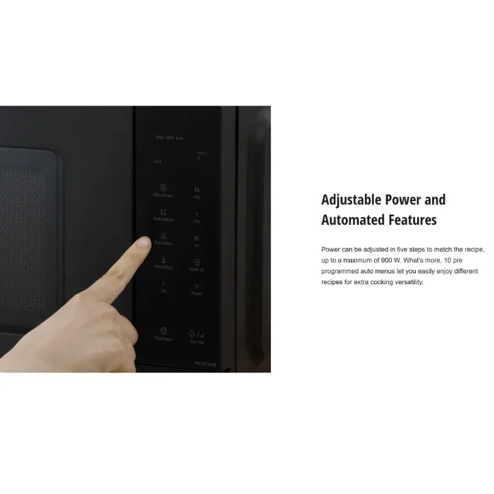 Panasonic 25L Microwave Oven (Black) NN-ST34NB
