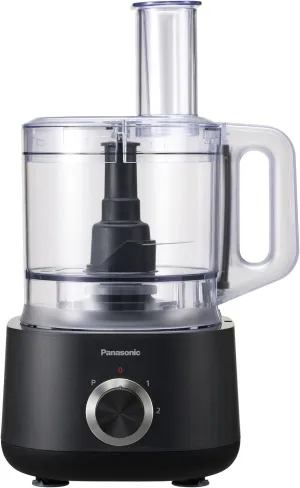 Panasonic Food Processor, Electric Vegetable Chopper for Speedy Food Prep, 5 Attachments to Shred, Whip, Mince, Chop, Grind, Knead, Shred, and Slice, with 10-cup Bowl Capacity - MK-F511